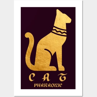 Pharaonic Cat: Ancient Egypt Posters and Art